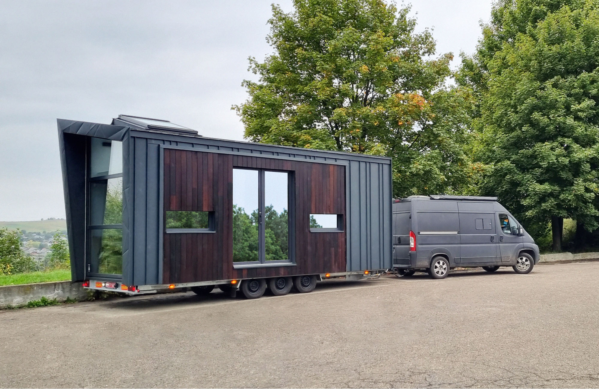 Tiny House, Container Haus, Modulhaus, Minihaus, 16.72 m² - für 2 Personen - Modell 0