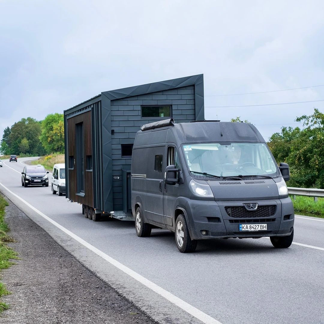 Tiny House, Container Haus, Modulhaus, Minihaus, 21,78 m² , zweistöckiges  - Modell G